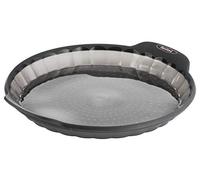 Tefal Crispybake J4170814 Molde Tarta 27 cm, forma rectangular desmontable y con gran fondo, revestimiento antiadherente, fácil desmonte, de acero al carbono, con grosor 3/10, Steel