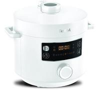 TEFAL CY7541 Turbo Cuisine Multicooker, 1090W, Tecnología de Cáscara de Bola, Cocción Rápida, 10 Programas Automáticos, Operación intuitiva, 5 L de capacidad, Blanco