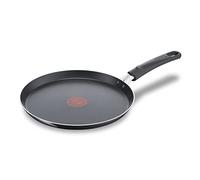 Tefal Day By Day On Crepera 25 cm con antiadherente de titanio, picos vertedores, Thermo-Signal, base difusora, forma profunda, apta para gas, vitrocerámica y eléctricas, fácil de limpiar