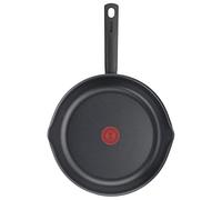 Tefal Day By Day On Sartén, con antiadherente de titanio, picos vertedores, Thermo-Signal, base difusora, forma profunda, apta para gas, vitrocerámica y eléctricas, no apto para inducción, 32 cm