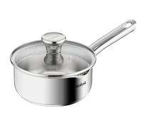 Tefal Duetto - Cazo de 16 cm, Apto inducción, Thermo-Fusion, apto lavavajillas y horno, marcas de medición, acero inoxidable