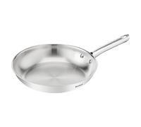 Tefal Duetto On - Sartén de 28 cm, Acero inoxidable, Cocción rápida y uniforme, Apto inducción, Mango ergonómico, 10 años de garantía, Resultados crujientes