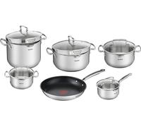 Tefal Duetto Pannenset - 6-delig - met deksels - Inductie