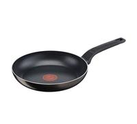 Tefal TTEFAL Easy Cook & Clean-Sartén (32 cm, Antiadherente, Compatible con Todas Las Luces Excepto inducción B5540802), Aluminio, N/C
