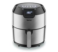 Tefal Easy Fry EY401D Sencillo 4,2 L Independiente 1500 W Freidora de aire caliente Negro, Acero inoxidable