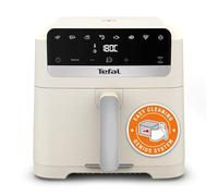 Tefal Easy Fry Mega Compact EY866AE0 - Freidora de aire caliente (capacidad de 7,5 litros, pantalla táctil intuitiva, diseño que ahorra espacio, panel frontal desmontable, limpieza sin esfuerzo