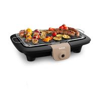 Tefal EasyGrill, Barbacoa exterior de mesa, 2300 W, 8 personas, Sistema de Barbacoa sin Humo, Desmontable