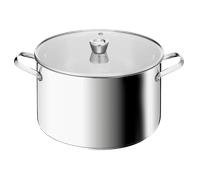 Tefal Emotion+ XL Olla Alta 30 cm + Tapa Acero inoxidable premium Garantía de 5 años Resistente a utensilios metálicos Inducción