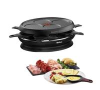 Tefal - Espátula con placa crep'party, 1050 W, revestimiento antiadherente Powerglide, indicador termo-Spot, almacenamiento integrado, botón de encendido/apagado, Store'inn negro RE320812