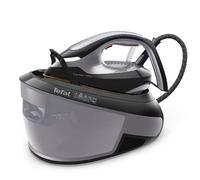 Tefal, Express Vision Plancha a vapor, depósito de agua de 1,8 l, 7 bar, vapor continuo de 130 g/min y refuerzo de vapor de 500 g/min, 2 minutos de calentamiento, negro