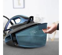 Tefal Express Vision SV8151 2800 W 1,8 l Durilium AirGlide Autoclean soleplate Blau - Schwarz (SV8151E0)
