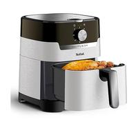 Tefal EY501A Easy Fry & Grill Freidora de aire caliente, capacidad de 4,2 l, tecnología 2 en 1, tecnología extra crisp, ahorro de energía, tecnología de barbacoa, temporizador, blanco