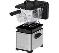 Tefal Family Pro Access FR5030 - Freidora semiprofesional de 4,0 L, 3000 W, depósito de aceite extraíble, tecnología de zonas de refrigeración, fácil limpieza, patatas fritas crujientes, acero