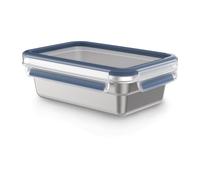 Tefal Fiambrera rectangular MasterSeal acero inoxidable 0.8 L