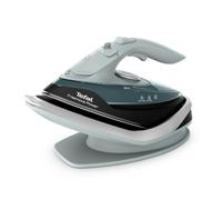 Tefal Freemove Power FV6672G0 - Plancha de vapor inalámbrica - 2600 W, 40 g/min de vapor continuo, 220 g, recarga de 11 segundos, ligera 960 g, suela de cerámica, apagado automático, antigoteo