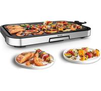 Tefal Giant Plancha XL, Parrilla Eléctrica, 2300W, 5 Ajustes de Temperatura, Superficie XL para 12 Personas, Revestimiento Antiadherente y Calentamiento Uniforme, CB631D10