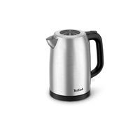 Tefal Hervidor de acero inoxidable, Capacidad 1,7L, 2200W para una ebullición rápida, apagado automático, ventana de nivel de agua visible, KI1R0DE0