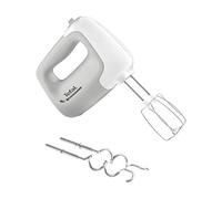 Tefal Amasadora de mano HT450B Prep, 450 W, 6 velocidades, blanco