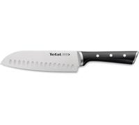 Tefal Ice Force - Cuchillo Santoku 18 cm | Acero Inoxidable Alemán, Tecnología Ice Force -120°C, Corte Preciso, Mango Remachado, Resistente a la Corrosión y Lavavajillas