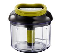 Tefal 5 Segundos - Picadora Manual 900 ml | 2 Cuchillas de Acero Inoxidable, Sin Electricidad, Rápida y Segura, Para Verduras, Cebolla, Frutos Secos, Guacamole, Fácil de Limpiar