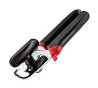 Tefal Ingenio - Abrelatas 3 en 1, abridor de tarros y botellas integrados, extrae el aire de los tarros vacíos, apto para lavavajillas, diseño robusto y resistente, negro y rojo, K20705