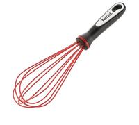 Tefal Ingenio - Batidor de plástico resistente y duradero, sin BPA, termorresistente hasta 230 grados de temperatura, apto lavavajillas, rojo y negro, K20717
