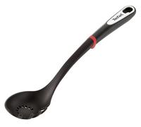 Tefal Ingenio - Cuchara para pasta, plástico resistente, termorresistente hasta 230 grados de temperatura, apta para lavavajillas, rojo y negro, K20602