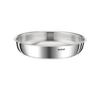 Tefal Ingenio Emotion, Sartén 28 cm, Acero Inoxidable, Sin Revestimiento, Apilable, Inducción