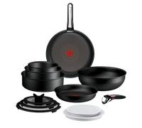 Tefal Ingenio Excellence+,Set de 13 Piezas, Apilable, Antiadherente, Mango extraíble, Inducción, Total compatibilidad