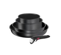 Tefal Ingenio L7629342 - Juego de utensilios de cocina antiadherentes compatibles con inducción Daiy Chef, color negro