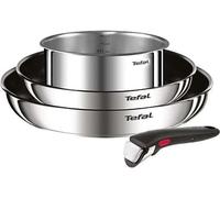 Tefal Ingenio L881s Inox - Set De Sartenes 22 Y 26Cm + Cazo 16Cm + Mango Extraíble