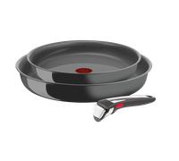 Poele TEFAL INGENIO RENEW Lot de 3 pcs, Induction, Revetement céramique antiadhésif, Sans PFOA, Fabriquée en France L2619102