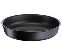 Tefal Sartén grill Ingenio Eco Resist L8584004 – 26 cm, inducción, antiadherente, negro
