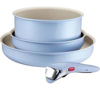 Tefal Ingenio Serenity - Juego de 2 Sartenes + Cazo, Azul Cielo