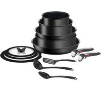 Tefal Ingenio Unlimited On - Juego de 5 Piezas + 8 Accesorios, Aluminio
