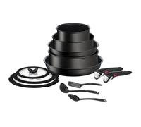 Tefal Ingenio Unlimited, Set de 13 piezas, Sartenes y Cazos, Mangos extraíbles, Accesorios de cocina, Tapas, Apilable, Inducción