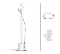 Tefal IT3274 Origin Home - Plancha de vapor de pie, 42 g/min, refresca y desinfecta, 3 niveles de vapor, lista para usar en 45 segundos, 1,4 litros, color blanco y eucalipto