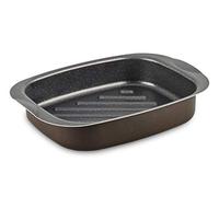 Tefal J1602002 Success. Fuente para asar de aluminio marrón, de 27 x 39 cm