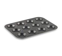 Tefal J1602802 Success Placa con 12 moldes de bizcochos, aluminio, color negro, 30 x 23 x 1.5 cm