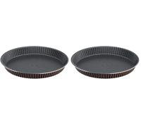Tefal j1608402 Success Molde para Tartas (Aluminio marrón 30 cm (Paquete de 2)