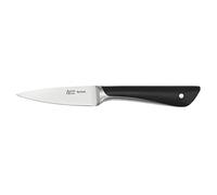 Tefal Jamie Oliver by K26711 - Cuchillo pelador (9 cm, alto rendimiento de corte, diseño inconfundible, cuchillas resistentes y duraderas, acero inoxidable/negro)