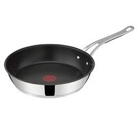 Tefal Jamie Oliver Cook's Classics E3060635 - Sartén antiadherente (28 cm, apta para inducción, apta para horno, acero inoxidable, mango remachado)