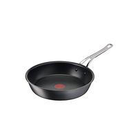Tefal Jamie Oliver Cook's Classics H9120444 - Sartén antiadherente, apta para horno, inducción, mango remachado, aluminio anodizado duro, 24 cm, color negro