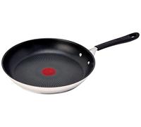 Tefal Jamie Oliver Quick & Easy E3030644 - Sartén de inducción (acero inoxidable, 28 cm), color plateado