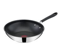 Tefal Jamie Oliver Quick & Easy E3031944 - Wok de inducción (acero inoxidable, 28 cm), color plateado