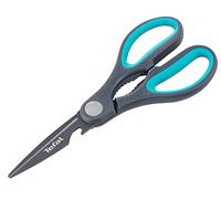 Tefal K12241 Tijeras de Cocina Frescas 3 en 1, Cuchillas de Acero Inoxidable + Revestimiento Antiadherente Reforzado con Titanio, Mango ergonómico, Incluye abrebotellas Cascanueces, lavavajillas