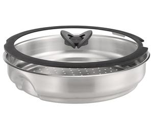 Tefal L9259804 Colador para pasta sin tapa, metal y vidrio, 20 cm