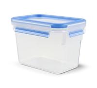 Tefal Masterseal, Hermético de plástico, 1,2 L, Envase para alimentos, Rectangular, Azul, K3021302