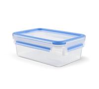 Tefal Masterseal, Hermético, Plástico rectangular, 1 L, Apto para microondas, frigorífico y lavavajillas, K3021212