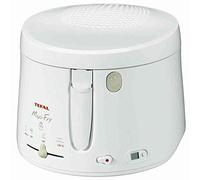 Tefal Maxi Fry FF1001 Freidora, 1900 W, 1.2 Kg, Aluminio, Blanco